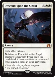 MTG - DESCEND UPON THE SINFUL - Shadows over Innistrad (M) - Picture 1 of 1