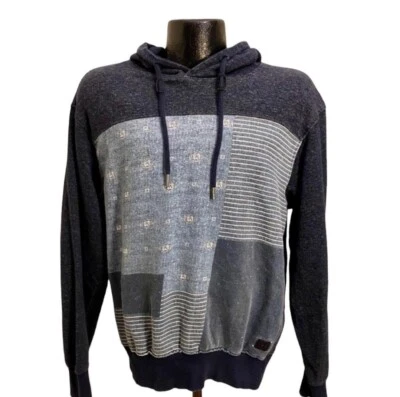 Sudadera con capucha Parish Nation talla XL mide aprox 24” de largo 23” pit to pit. Azul/gris Foto 1 de 4