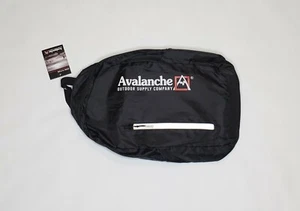 Avalanche 20IN Yutan Outdoor Ripstop Backpack Black w Internal Laptop Sleeve - Picture 1 of 7