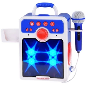 Kinder Mikrofon mit Lautsprecher für Kinder Karaoke Spielzeug Boombox MP3 - Bild 1 von 8