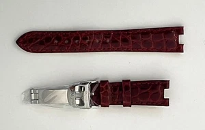 PAUL PICOT original Alligator strap with butterfly clasp, 16mm brand new - Picture 1 of 2
