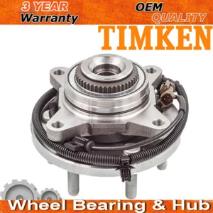 Timken Front Wheel Bearing & Hub For F-150 2015 2016 2017 Ford 4WD 6 Lug - Picture 1 of 8