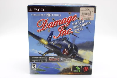 PS3 DAMAGE INC Pacific Squadron WWII Collector's Edition Sony Playstation 3 NEW - Image 1 of 4
