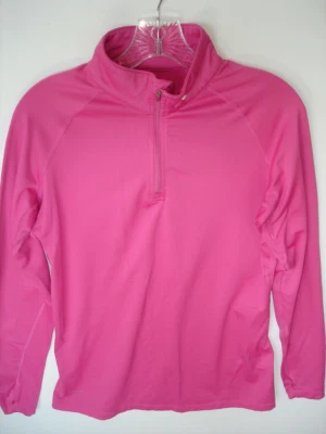 Womans NIKE PRO COMBAT dri fit Fitted pink Long sleeve Size L Foto 1 de 3