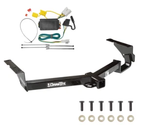 Trailer Tow Hitch For 08-13 Toyota Highlander w/o Full Size Spare w/ Wiring Kit - Picture 1 of 6
