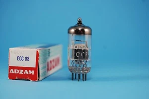 Tubo de triodo doble probado Adzam ECC88 NUEVO EN CAJA 6DJ8 M3624 - Imagen 1 de 9