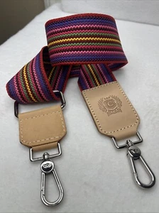 Consuela Bright Multicolor Striped Replacement Crossbody/Purse Adjustable Strap - Picture 1 of 3