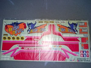 Tamiya Bush Devil Decals Sticker Pegatinas Tamiya - Imagen 1 de 1