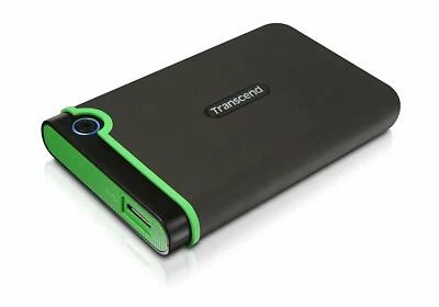 Transcend 2.5" USB 3.0 Military-Grade Shock Resistance Portable HDD - Image 1 of 3