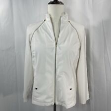 Chico’s Zenergy Golf Women's 12 / 2 Convertible Zip Up Jacket Vest Windbreaker