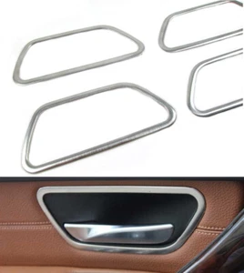 Edelstahl Blende Rahmen Set für Türöffner Innen für BMW 3er F30 F31 F34 F35 F80 - Bild 1 von 1