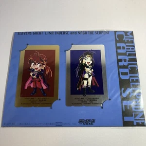 Japanese vintage telephone card 2 set Slayers - Picture 1 of 3
