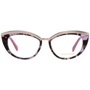 Emilio Pucci EP5092 074 Pink Havana Plastic Cat Eye Eyeglasses Frame 52-16-140 - Picture 1 of 3