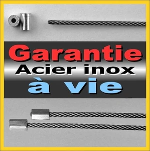 SCENIC 1 2 MEGANE CLIO KIT REPARATION CABLE LEVE-VITRE ELECTRIQUE AVANT ARRIERE - Picture 1 of 1