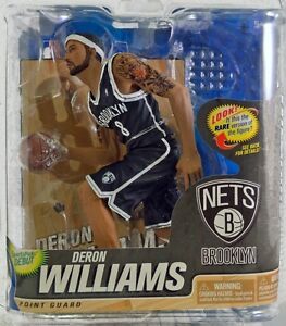 NBA Series 22 DERON WILLIAMS Black Nets B Brooklyn McFarlane Toys Rare Version