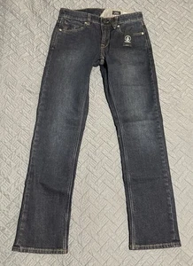 volcom vorta slim straight men’s jeans 28 x 30 NVB Blue Retail $75 - Picture 1 of 10