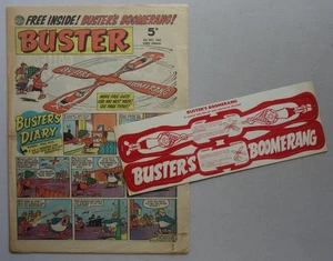 Buster comic May 5 1962 + Free Gift Boomerang Rare GD/VG, FN - Picture 1 of 9