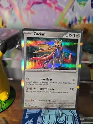 Zacian 136/182 Sv04: Paradox Rift Holo - Image 1 of 4