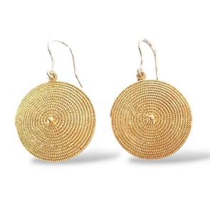 Orecchini Pendenti da Donna Filigrana Sarda Artigianato con Corbula  in Argento - Imagen 1 de 3