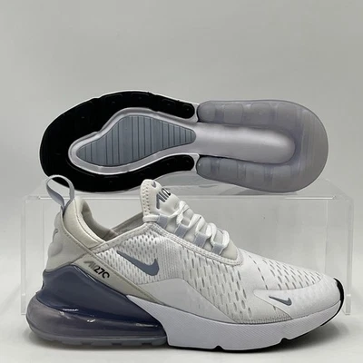 Womens Size 7.5 Nike Air Max 270 White Blue Whisper Sneakers AH6789 121 - Image 1 of 4