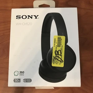 Sony - WH-CH520 Wireless On-Ear Kopfhörer schwarz - Bild 1 von 3