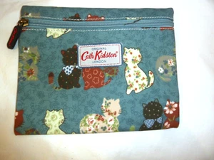 CATH KIDSTON LONDON REISSVERSCHLUSSBEUTEL/TASCHE ~ ~ KATZEN-DESIGN ~ LNC - Bild 1 von 4