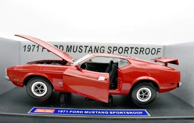 Modellino auto americane scala 1:18 Ford mustang sportsroof Sun star diecast car - Immagine 1 di 4