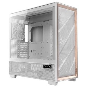 ATX Semi-Tower Gehäuse Antec FLUX PRO White EUV Weiß Holz - Bild 1 von 1