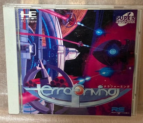 NEC PC ENGINE SUPER CD-ROM Terraforming Japanese Edition Good GP