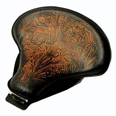 2025-2025 Indian Scout Bobber Brown Leather Spring Leather Seat Mounting Kit - Image 1 of 4