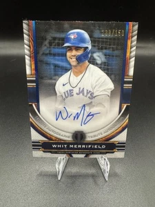 2023 Topps Tribute Whit Merrifield Auto Blue 139/150 - Blue Jays #TA-WM - Picture 1 of 3