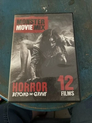MONSTER MOVIE MIX, HORROR BEYOND THE GRAVE, 12 FILMS DVD - Image 1 of 2