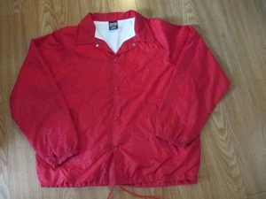 Athletic Works Lined Snap Up Windbreaker/Jacket Size XL USA Made - Picture 1 of 6