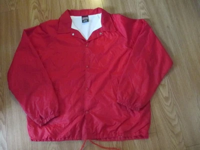 Athletic Works Lined Snap Up Windbreaker/Jacket Size XL USA Made - Image 1 of 4