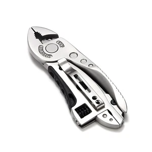 Multitool Wrench With 7 Tools/Pliers/Wire Cutter/Screwdriver with Pocket Clip... - Picture 1 of 8