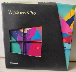Windows 8 Pro 32/64 bit w/key 2 Discs - Picture 1 of 6