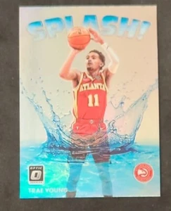 2022-23 Donruss Óptico Trae Young Holo Prizm Inserto de Salpicaduras #9 - Imagen 1 de 1