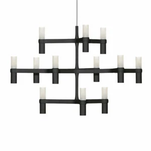 Designer DIY reproduction 12 lights crown minor suspension lamp chandelier new - Picture 1 of 9