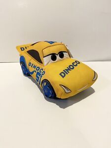 Disney Pixar Cars Ty Dinoco #51 Cruz Ramirez Racecar 7” Plush