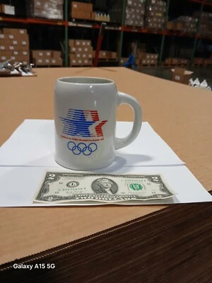 Vintage 1984 Papel Olympic Coffee Mug Red, White& Blue Made in the USA 🇺🇸 - Image 1 of 4