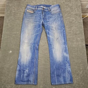 Diesel Zatiny Jeans Men 34x29 (Tag 34x32) Bootcut Button Fly Medium Wash - Picture 1 of 7