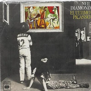 NEIL DIAMOND 7"PS Spain 1975 The last Picasso - Picture 1 of 1