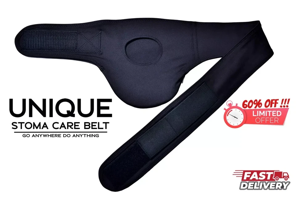 Ostomy Belt | Stoma Support Belt | Ileostomy Belt Colostomy Belt Soft Vertical - Image 1 of 1