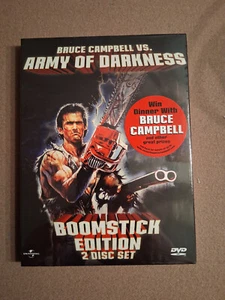 Bruce Campbell vs Army of Darkness [Boomstick Edition] (DVD 2-disc) SEALED NEW - Picture 1 of 4