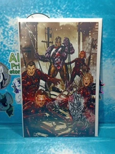 Cómic de portada variante virgen Mark Brook de Marvel Extermination #2 - Imagen 1 de 1