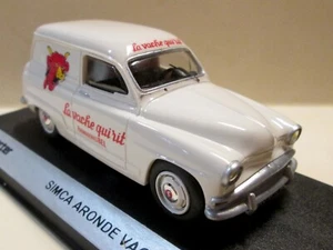 SIMCA ARONDE The Laughing Cow 1:43 Scale PROVENCE MOULAGE Die Cast , Mint In Box - Picture 1 of 6