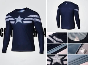 Multi Style Captain America Golden Age Winter Soldier Tee Sport Jersey - Picture 1 of 13