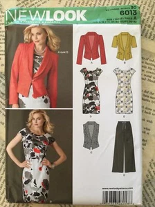 Simplicity New Look 6013 Sewing Pattern Jacket & Dress Size US 4-16 Uncut - Picture 1 of 2