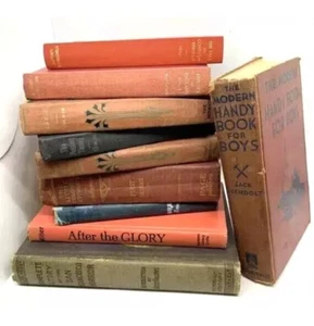 SALE! Lot of 6 Old Hardcover Books for Library Decor 🏷️📚 Don’t Miss Out! - Imagen 1 de 7