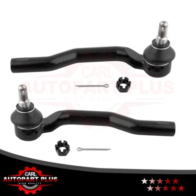 2pcs Front Outer Tie Rod End Links for 2007 2008 2009 2010-2012 Mazda CX-7 CX-9 - Image 1 of 4